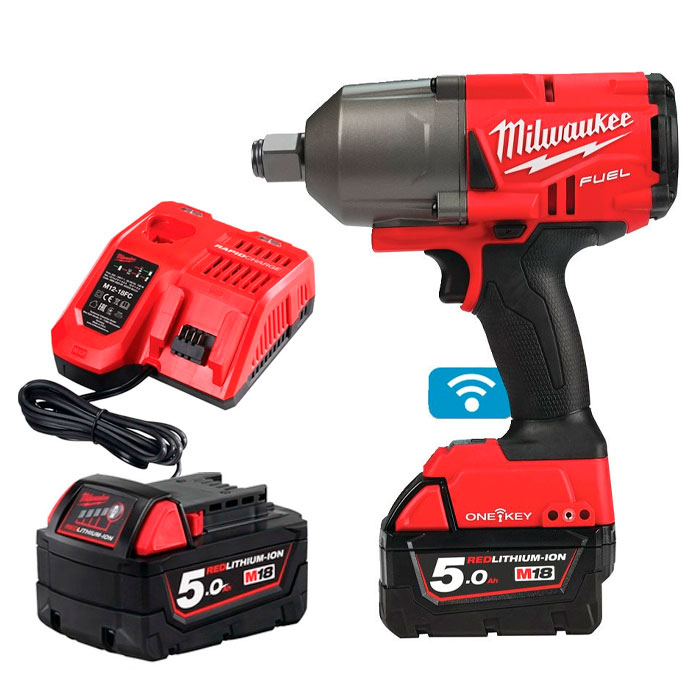 Cheie de impact cu acumulatori Milwaukee M18 ONEFHIWF34-502X FUEL