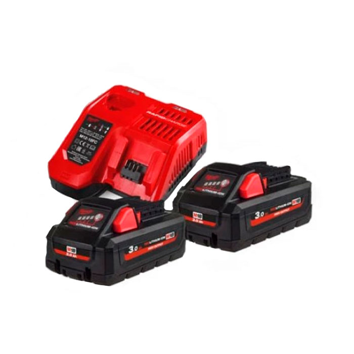 Set acumulatori Milwaukee M18 NRG-302