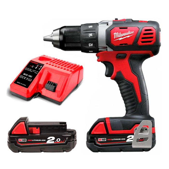 Mașină de găurit și înșurubat cu acumulatori Milwaukee M18 BDD-202C