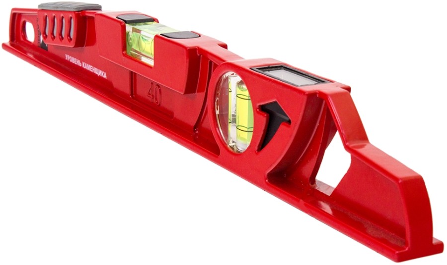 Литой уровень KAPRO Plumbsite Shark 100