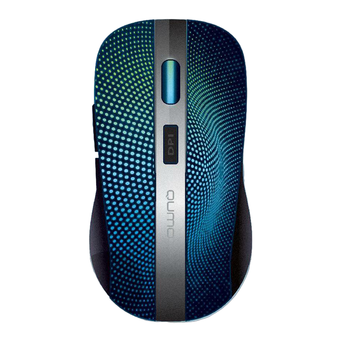 Беcпроводная мышь QUMO Comfort, Чер..