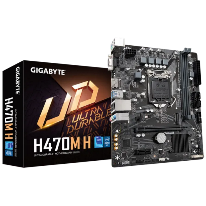 Cumpara  Plăci de bază - MB S1200 Gigabyte H470M H  mATX..