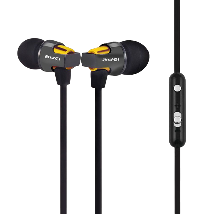 Awei earphones, Es-860Hi,Gold