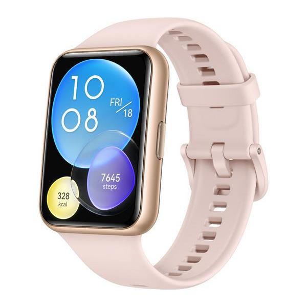 Cumpara  Ceasuri inteligente - HUAWEI WATCH FIT 2, Sakura Pink, Silicone Str..