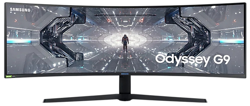 48.7" SAMSUNG Odyssey G9 C49G95TSS,White,Curved-VA 5120x1440,240Hz,FreeSync+GSync,1ms,420cd,DP+HDMI