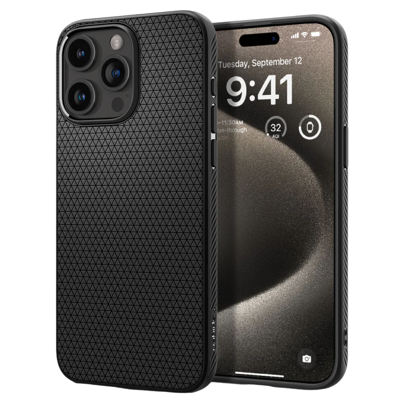Spigen iPhone 15 Pro Max, Liquid Ai..