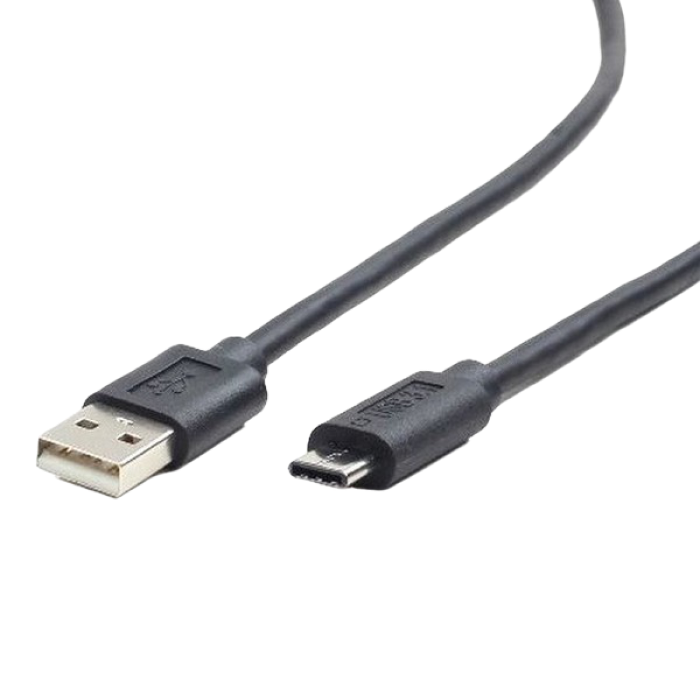 Cable  Type-C /USB2.0, AM/CM, 1.8 m, Cablexpert, Black, CCP-USB2-AMCM-6