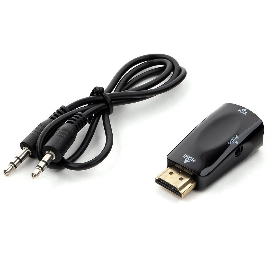 Cumpara  Periferice pentru PC - Adapter HDMI  M to  VGA F+ 3.5mm AUX, Cablexp..