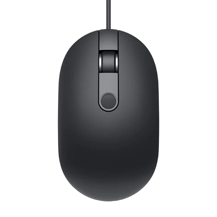 Mouse Dell MS819, Optical, 1000dpi, 3 buttons, Fingerprint Reader, Black, USB (570-AARY)