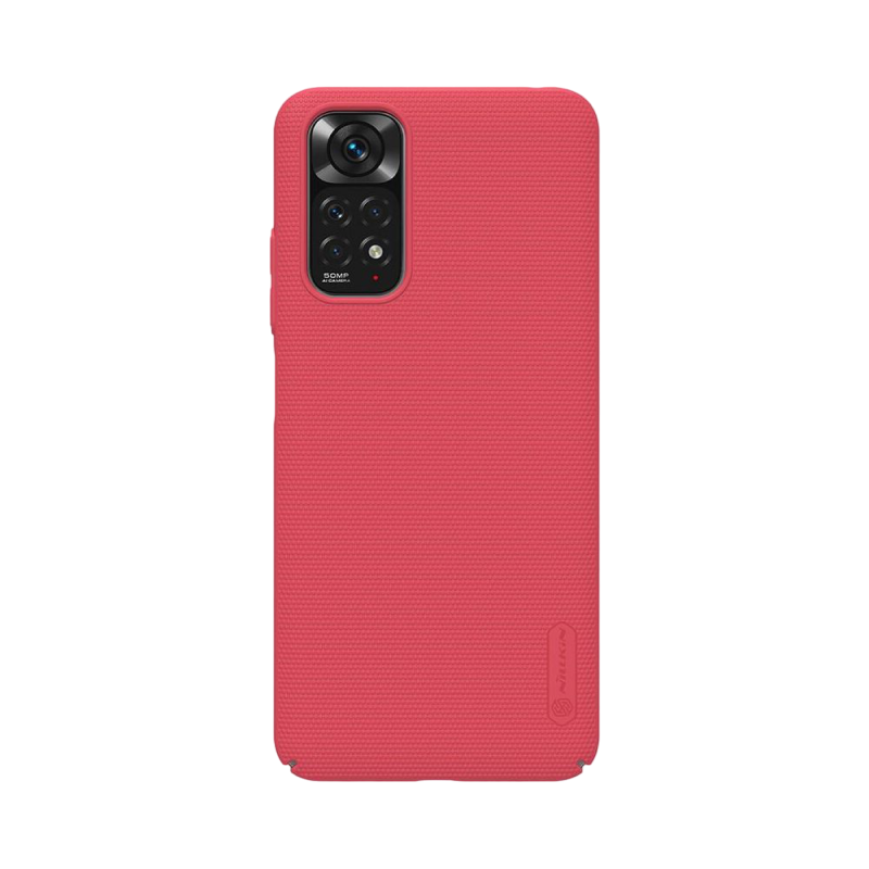 Nillkin Xiaomi RedMi Note 11, Frosted, Bright Red