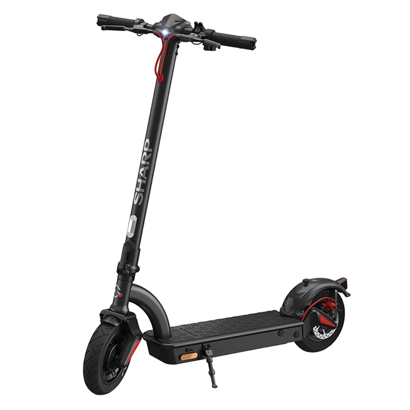 Cumpara  Trotinete electrice - Sharp Electric Scooter EM-KS4AEU-BS01, Black ..