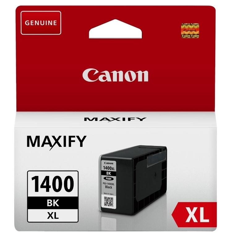 Картридж чернильный Canon PGI-1400XL, 35мл, Черный