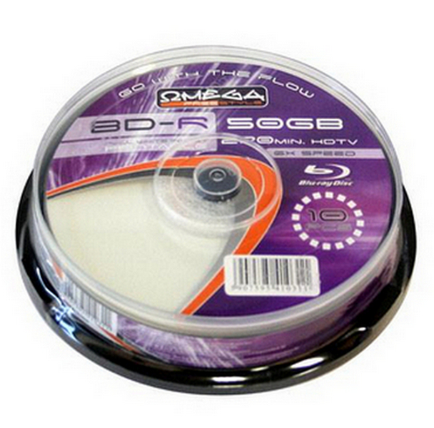 Printable  10*Cake Blu-Ray Omega, 50GB, 6x, 4..