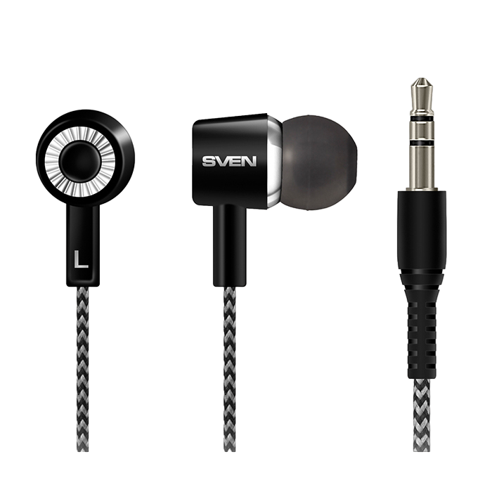 Earphones SVEN E-109  Black/Gray