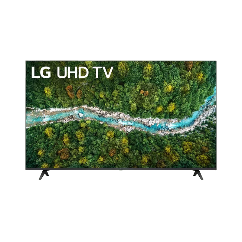 65" LED TV LG 65UP77006LB, Black (3840x2160 UHD, SMART TV, DVB-T2/C/S2)