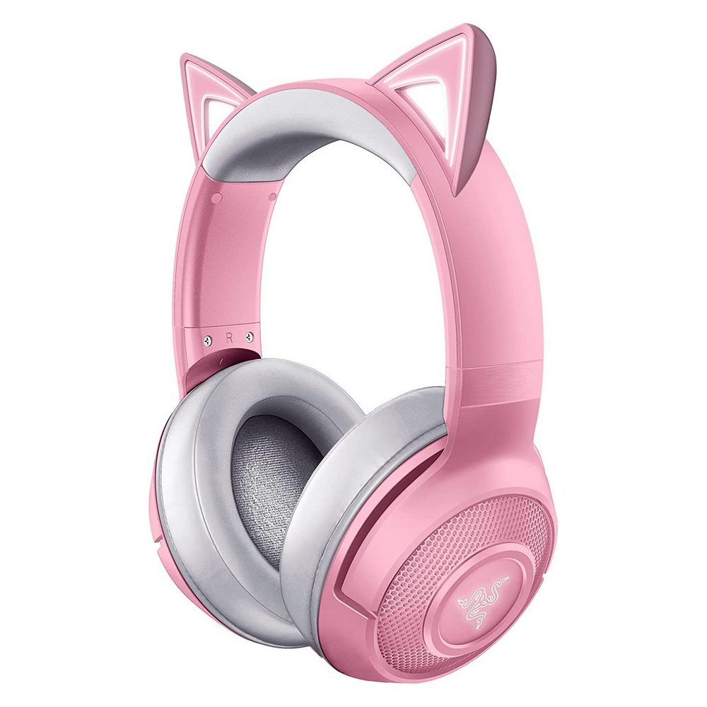 Игровые наушники / гарнитура RAZER Kraken Kitty, Беспроводной, Розовый