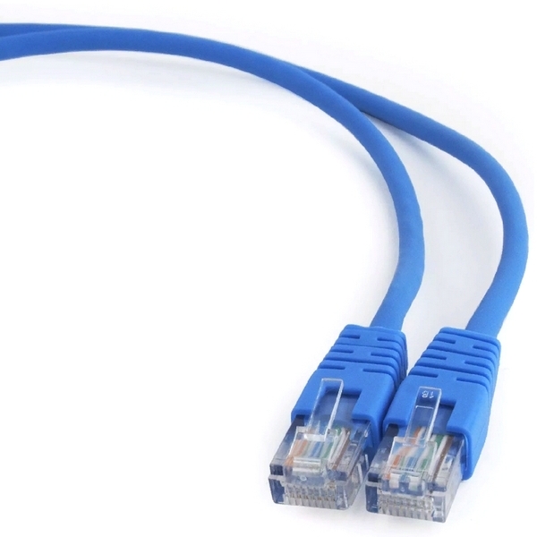 Патч-корд Cablexpert PP12-5M/B, CAT5e UTP, 5м, Синий