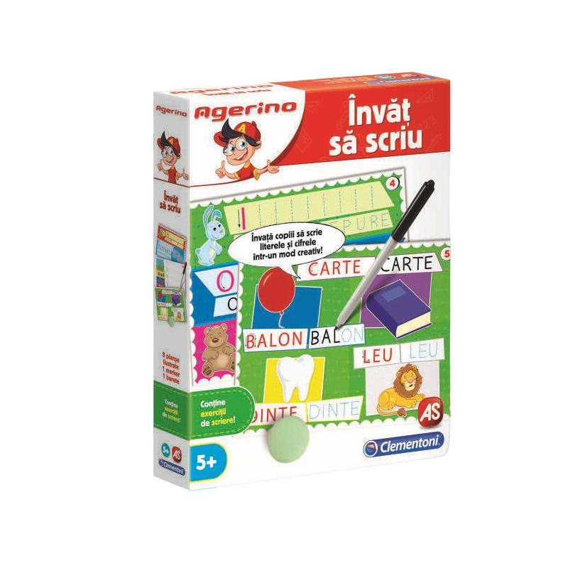 As Kids 1024-50046 Joc educativ Agerino "Învăț să scriu"