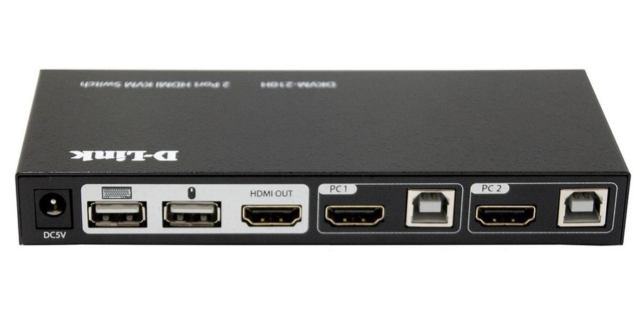 D-Link 2 PORT KVM SWITCH, 