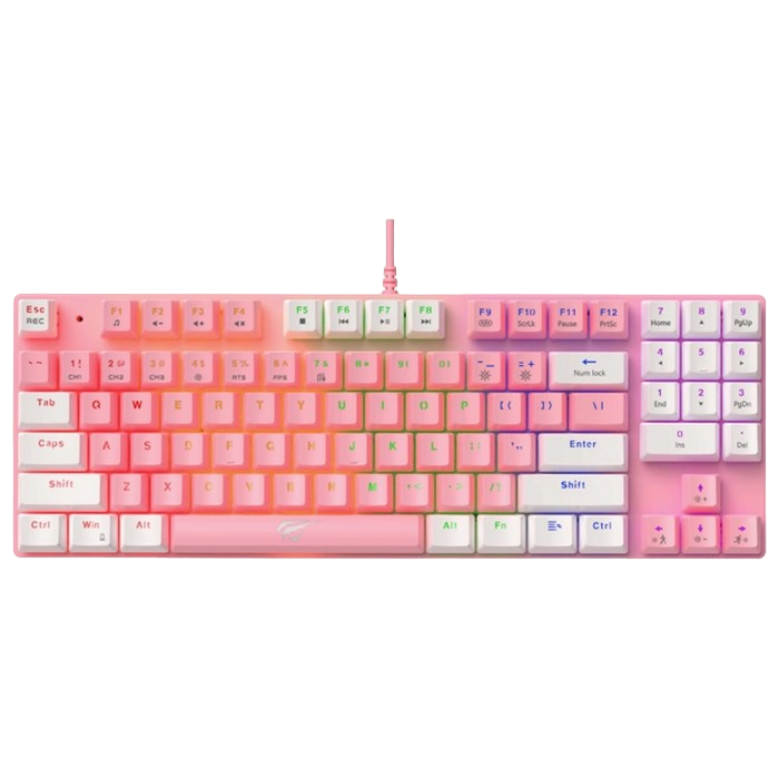 Gaming Keyboard Havit KB512L, Mecha..