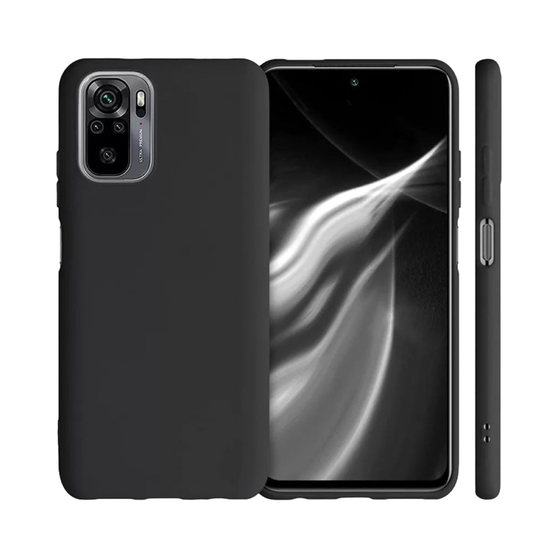 Xcover husa p/u Xiaomi Redmi Note 10/Note 10S, Soft Touch (Microfiber), Black