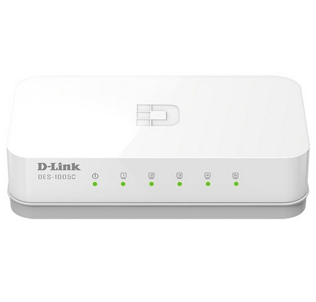 .5-port 10/100Mbps Desktop Switch D-Link 