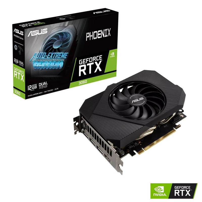 VGA ASUS RTX3060 12GB GDDR6 Phoenix V2 (PH-RT..