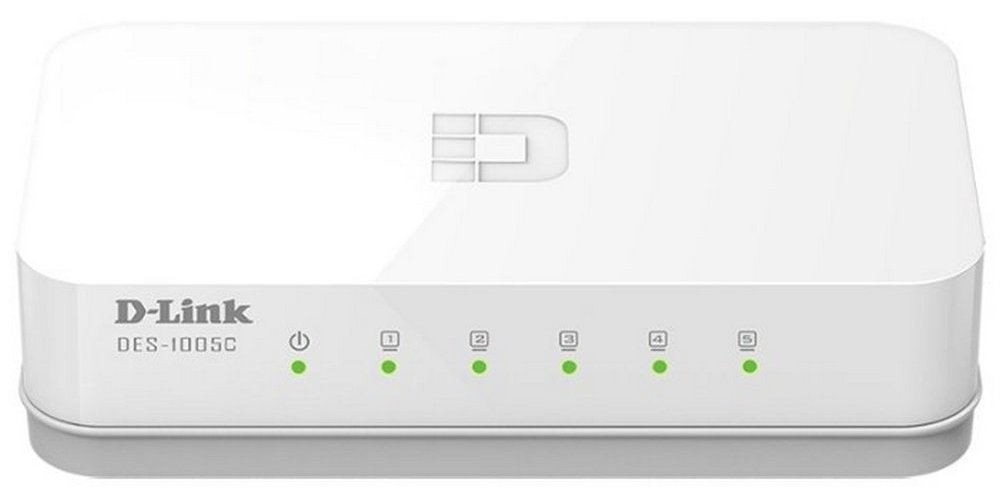 .5-port 10/100Mbps Desktop Switch D-Link 