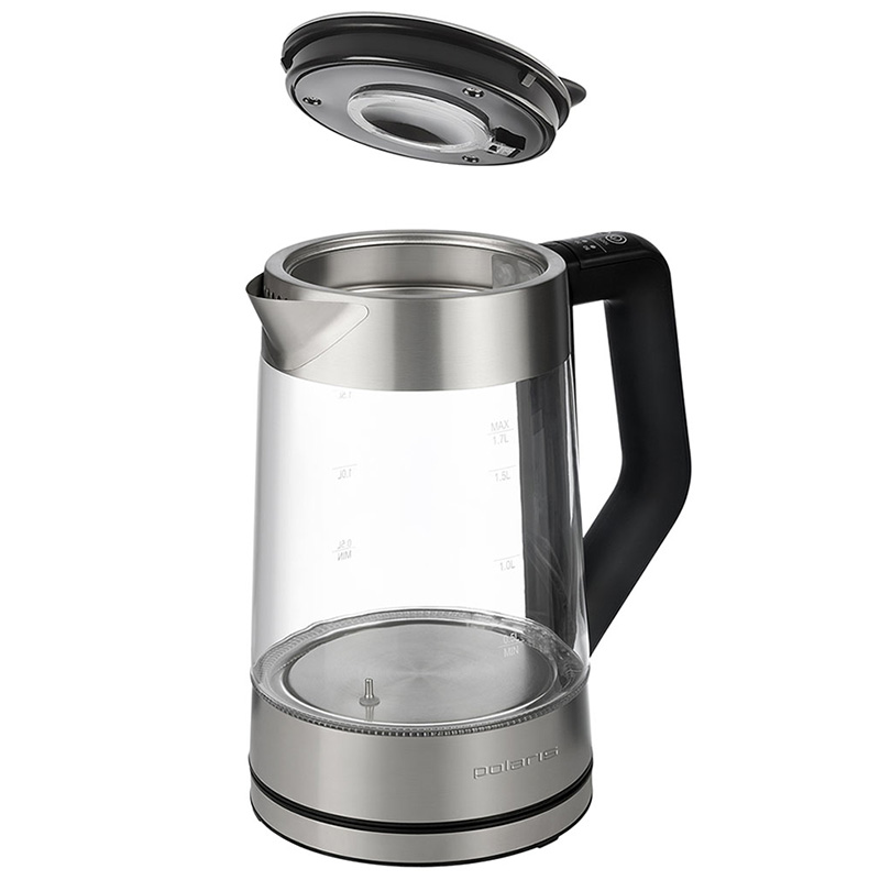 Электрочайник Polaris PWK 1710CGLD, Нержавеющая сталь