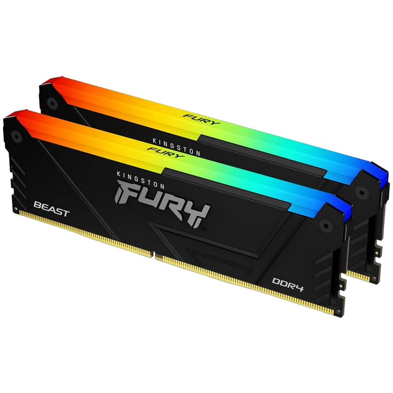 64GB DDR4-3200MHz Kingston FURY Beast RGB (Ki..