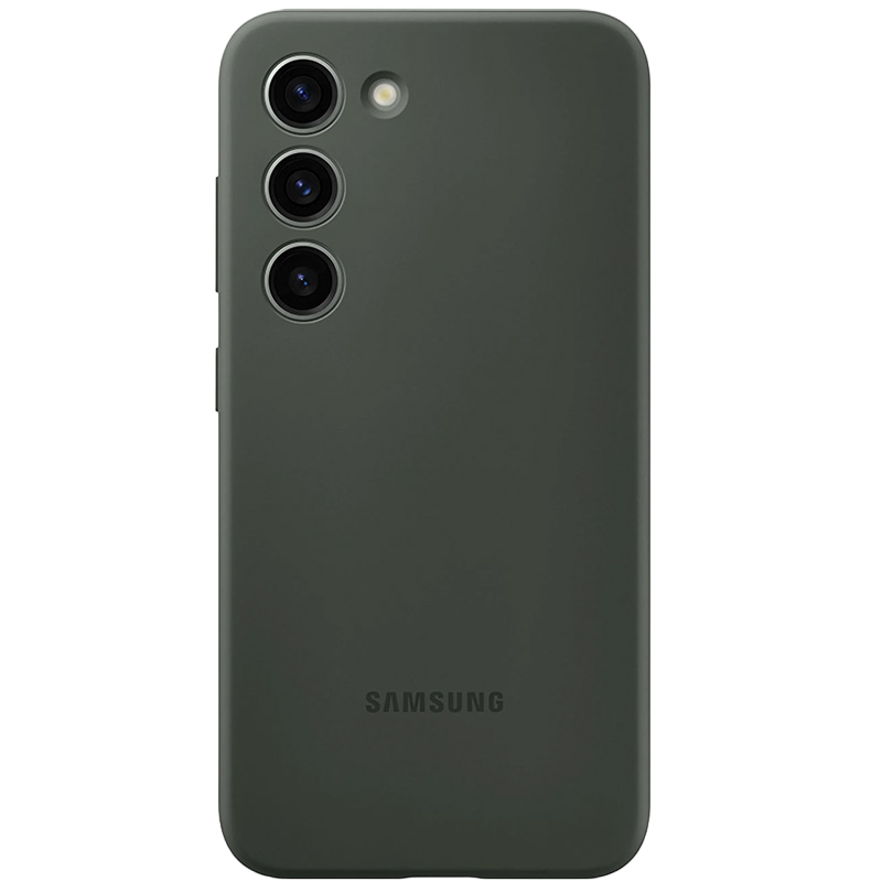 Original Sam. silicone cover Galaxy S23, Khaki