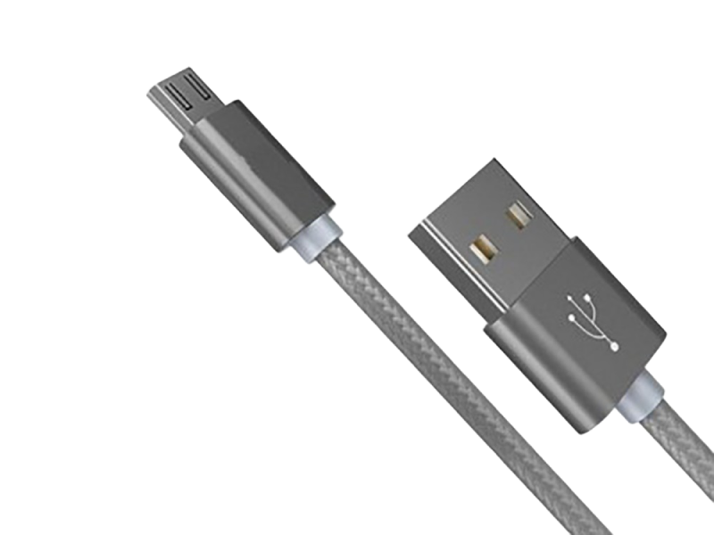 Micro-USB Cable Xpower, Nylon, Tarnish
