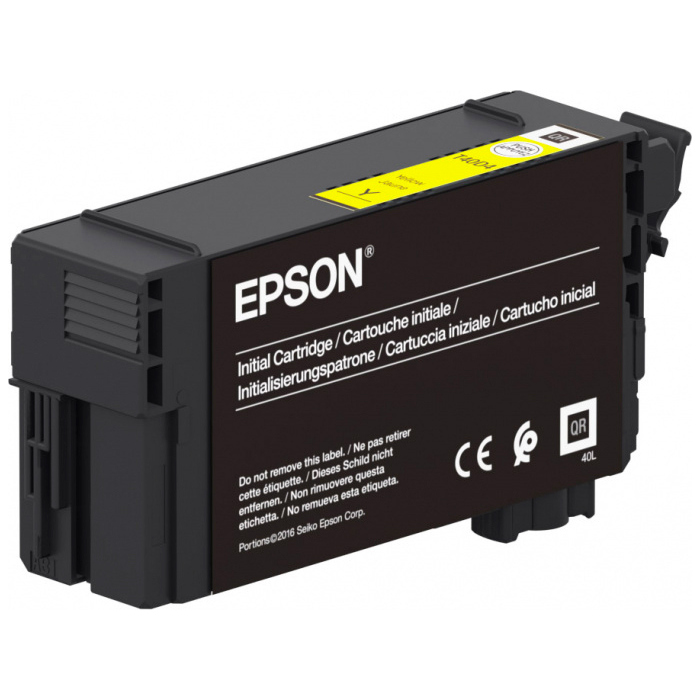 Картридж чернильный Epson T40 UltraChrome XD2, C13T40D440, Желтый