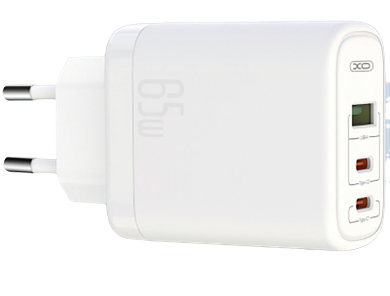 Wall Charger XO, Type-C PD65W/USB-A..