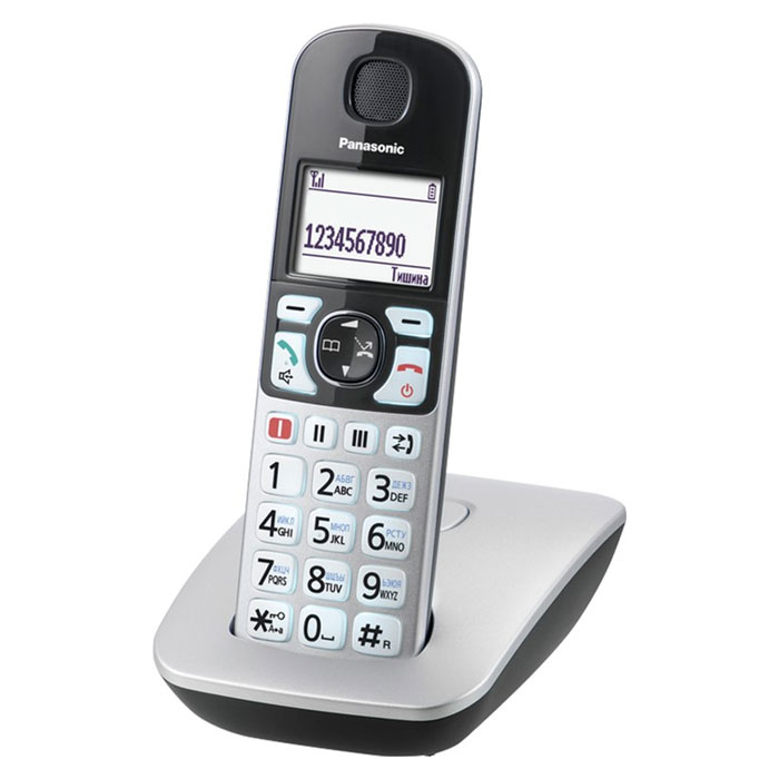 DECT Panasonic KX-TGE510RUS, Silver..