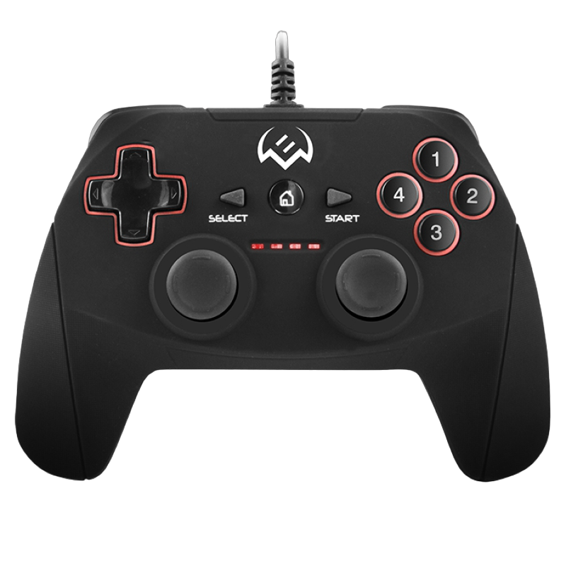 Cumpara  Console de jocuri - Gamepad SVEN GC-750, 4 axes, D-Pad, 2 mini jo..