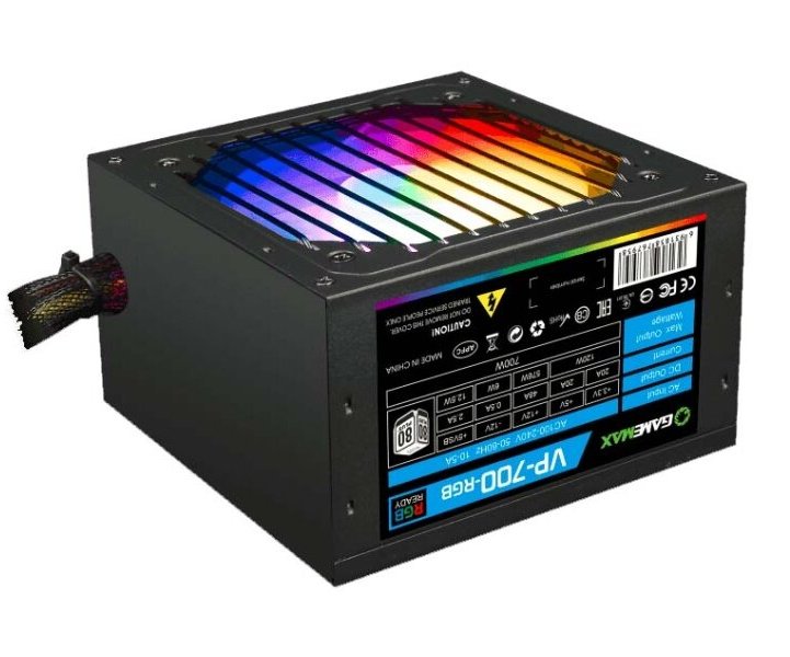 Power Supply ATX 700W GAMEMAX VP-70..