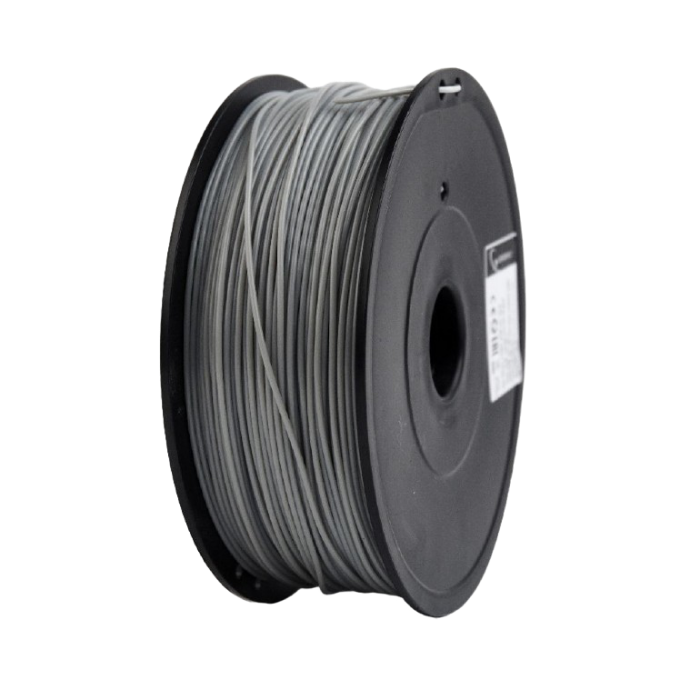 Cumpara  Filament pentru imprimantă 3D - ABS 1.75 mm, Grey Filament, 0.6 kg, Gembird, ..