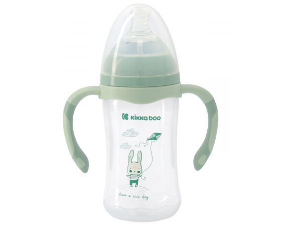 Anti-colic feeding bottle Kikka Boo 260ml Rab..