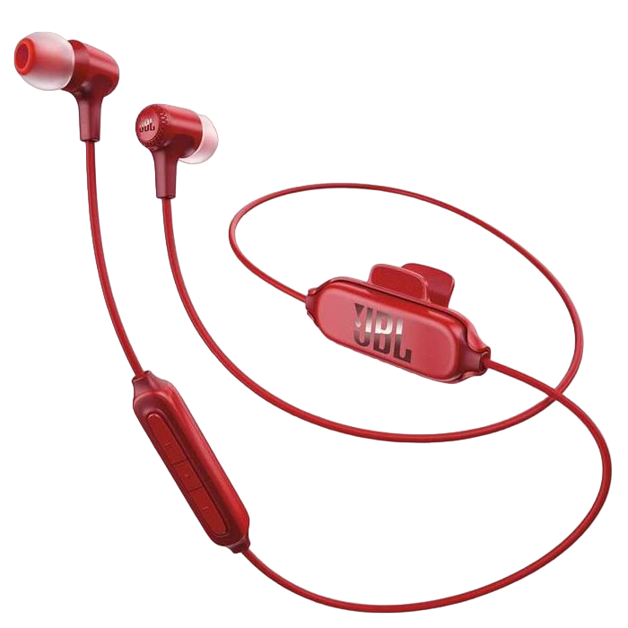 Earphones  Bluetooth  JBL E25BT Red