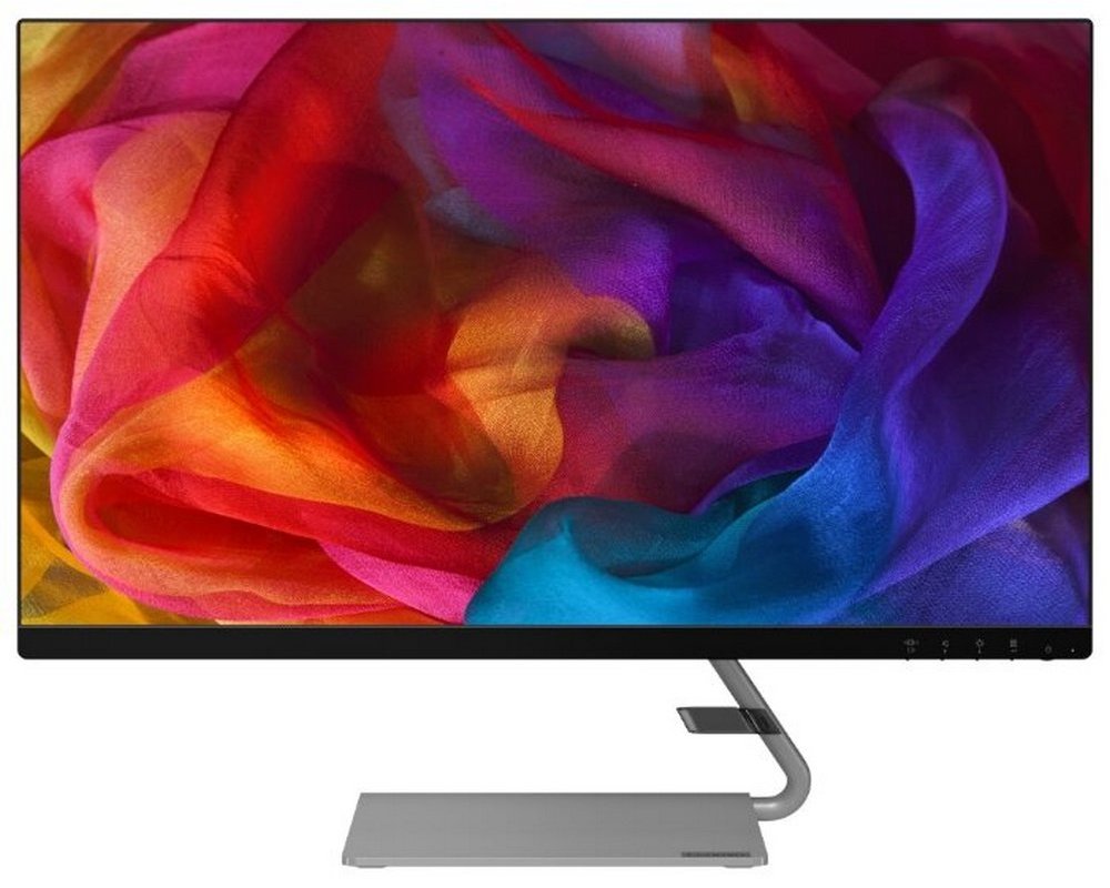 27" Монитор Lenovo Q27q-1L, IPS 2560x1440 WQHD, Чёрный