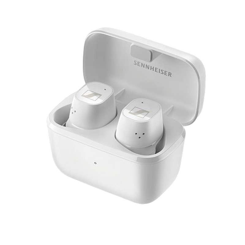 True Wireless Sennheiser CX Plus, White, Active Noise Cancellation, IPX4, Up to 24 hours play