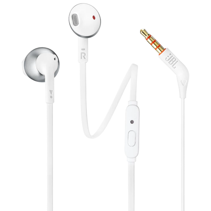 Earphones  JBL  T205 Chrome
