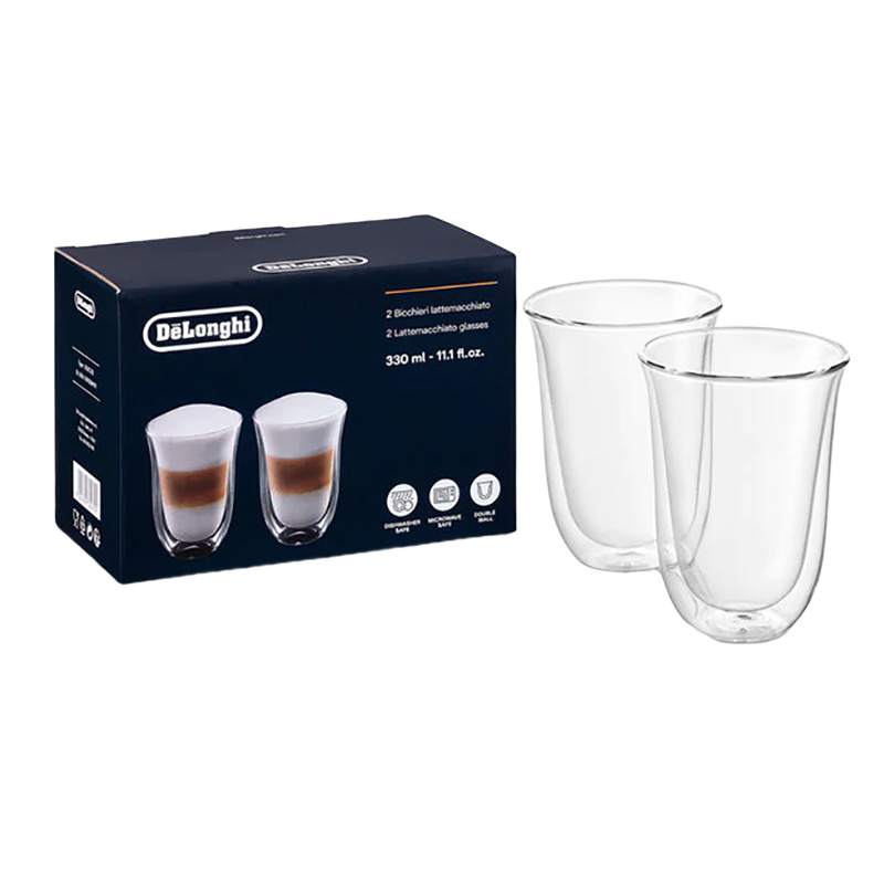 Cumpara  Vase pentru cafea - Glass cups De'Longhi 330ml 2pcs..