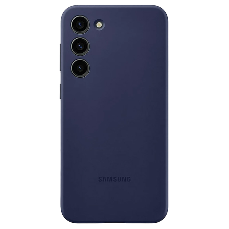 Чехол Samsung Silicone Cover for Galaxy S23+, Темно-синии