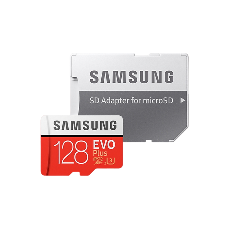 128GB MicroSD (Class 10) UHS-I (U3)+SD adapte..