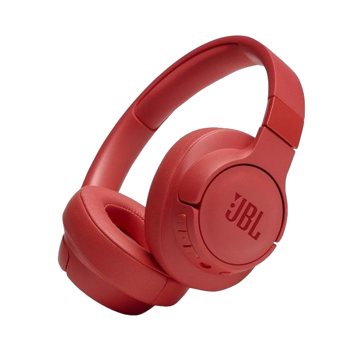 Headphones  Bluetooth  JBL T700BTCOR, Coral Red, Over-ear