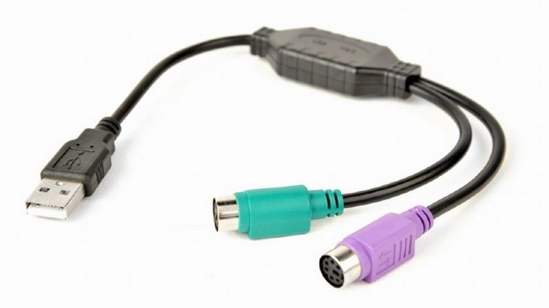 Cumpara  Adaptoare - Converter USB to PS/2, 0.3 m, Black, UAPS12-B..