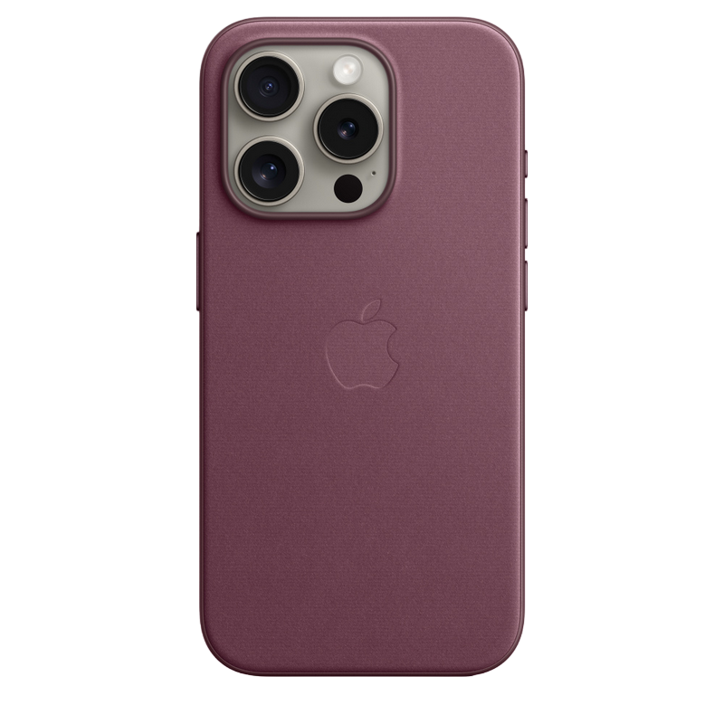 iPhone 15 Pro FineWoven Case with MagSafe - Mulberry