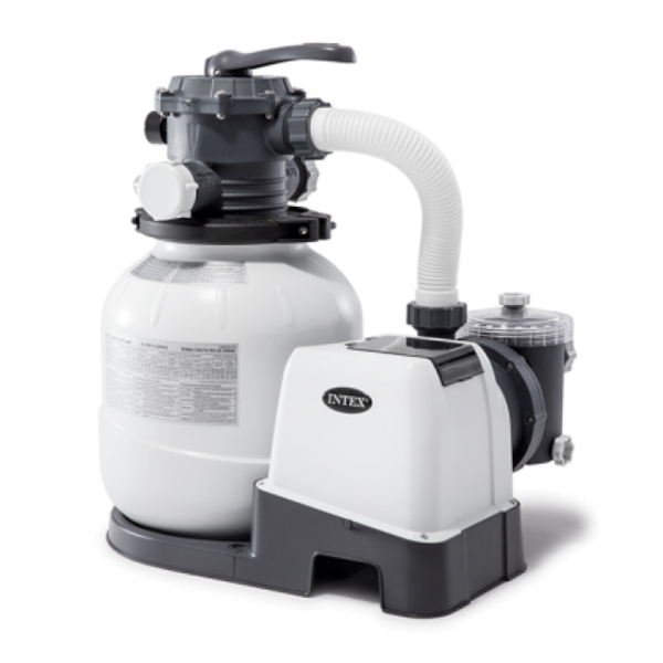 Аксессуары для бассейна Intex Krystal Clear, 7900л, Белый/Чёрный, 26646